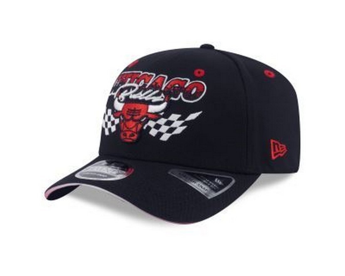 Boné New Era 9SEVENTY STRETCH SNAP Chicago Bulls NBA Preto