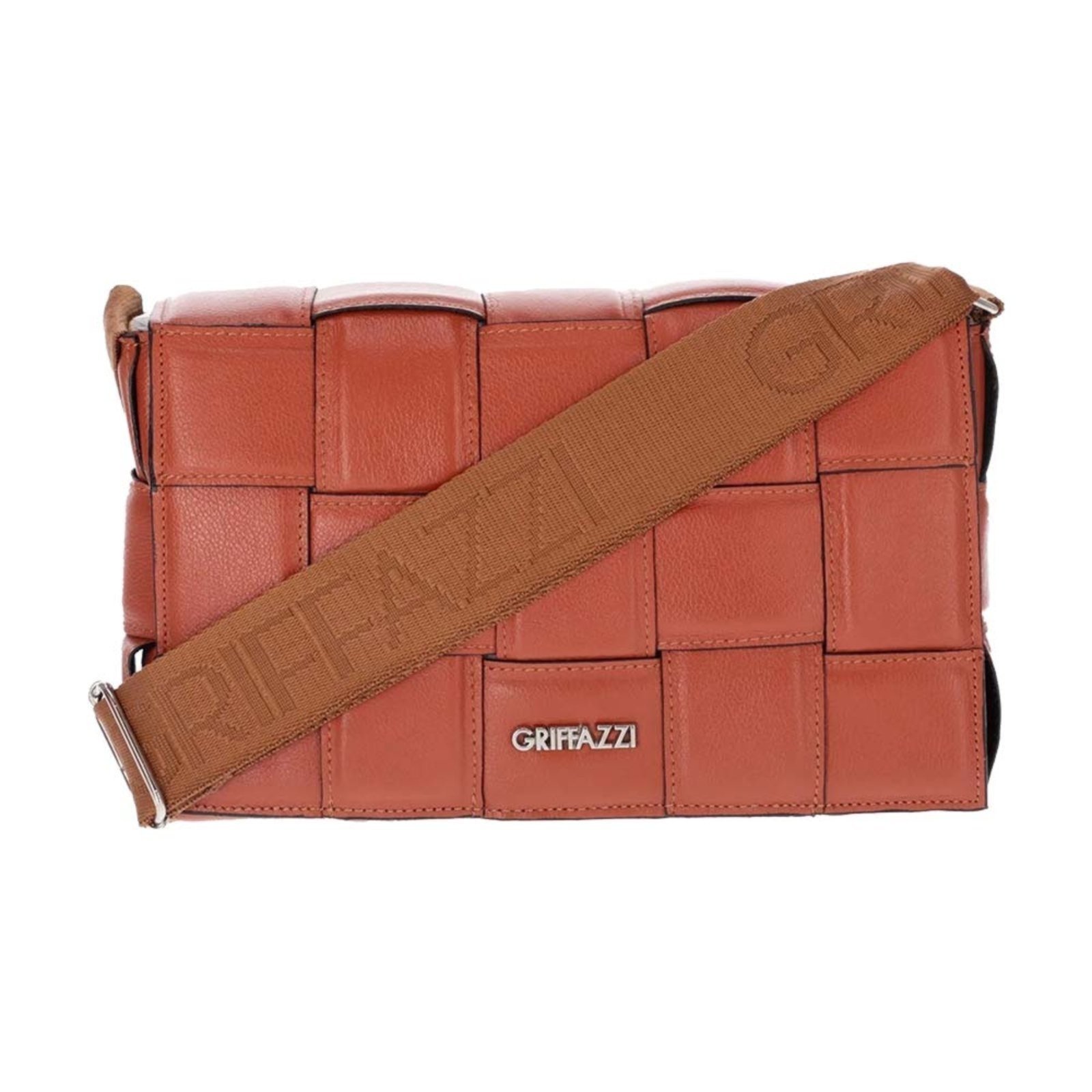Bolsa de Couro Griffazzi Laranja