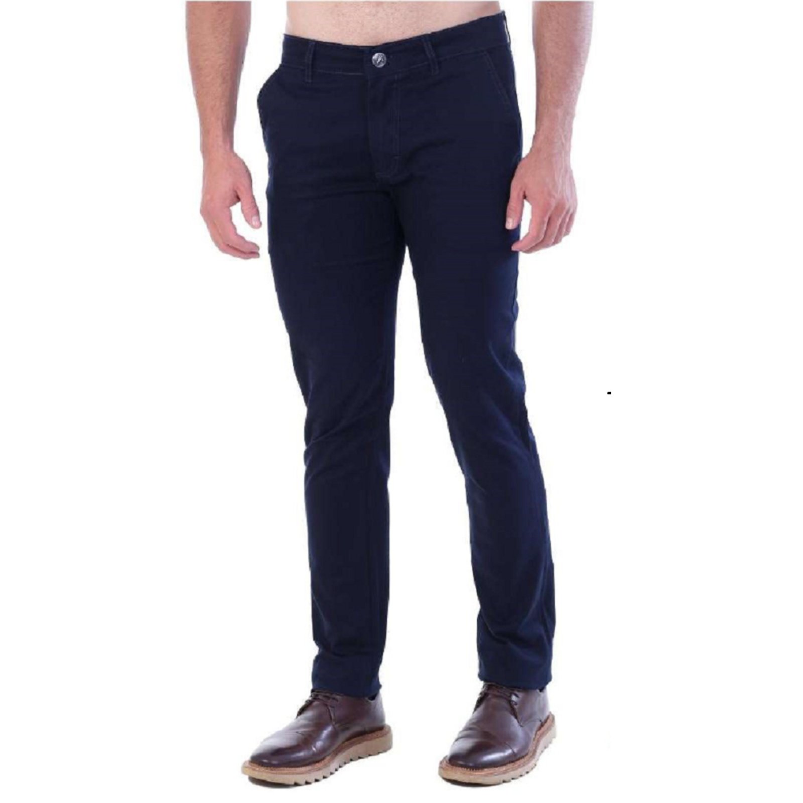 Calça Sarja Amil Esporte fino Cordoba Marinho