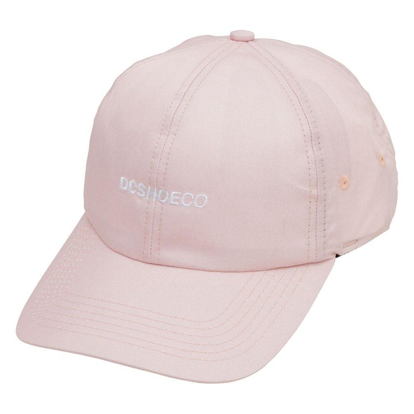 Boné DC Shoes Aba Curva Cozy Tape Rosa Claro