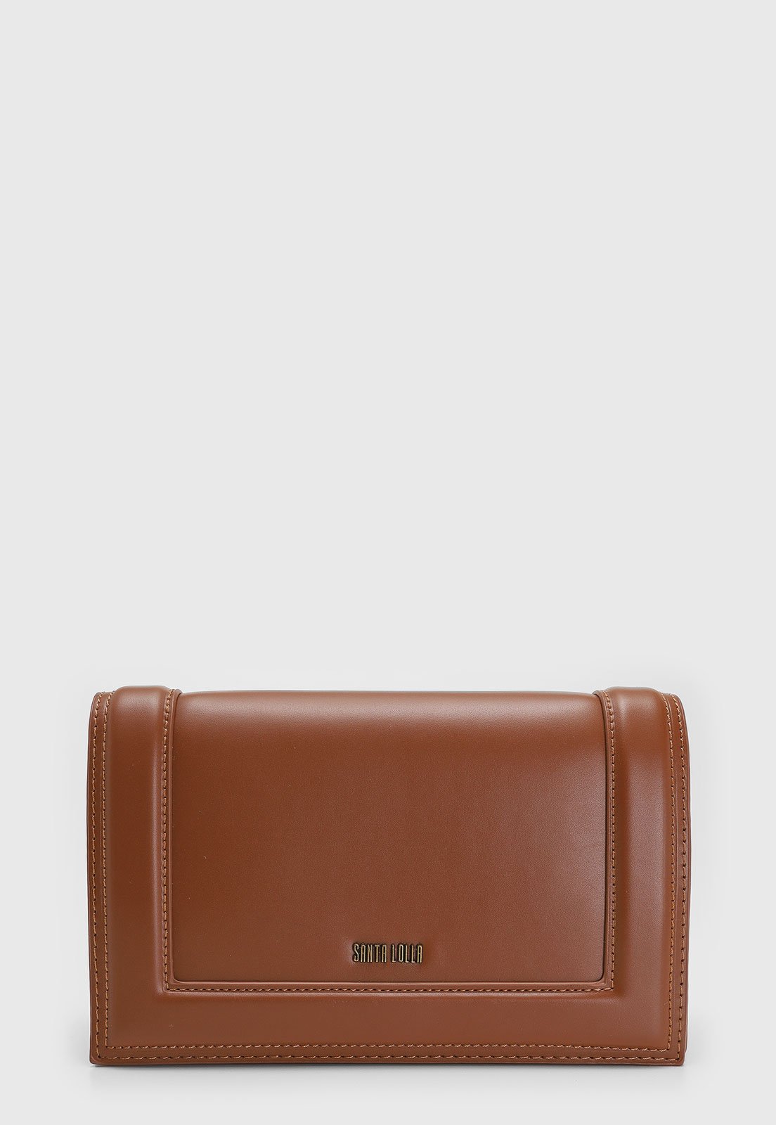 Bolsa Feminina Santa Lolla Estruturada Caramelo