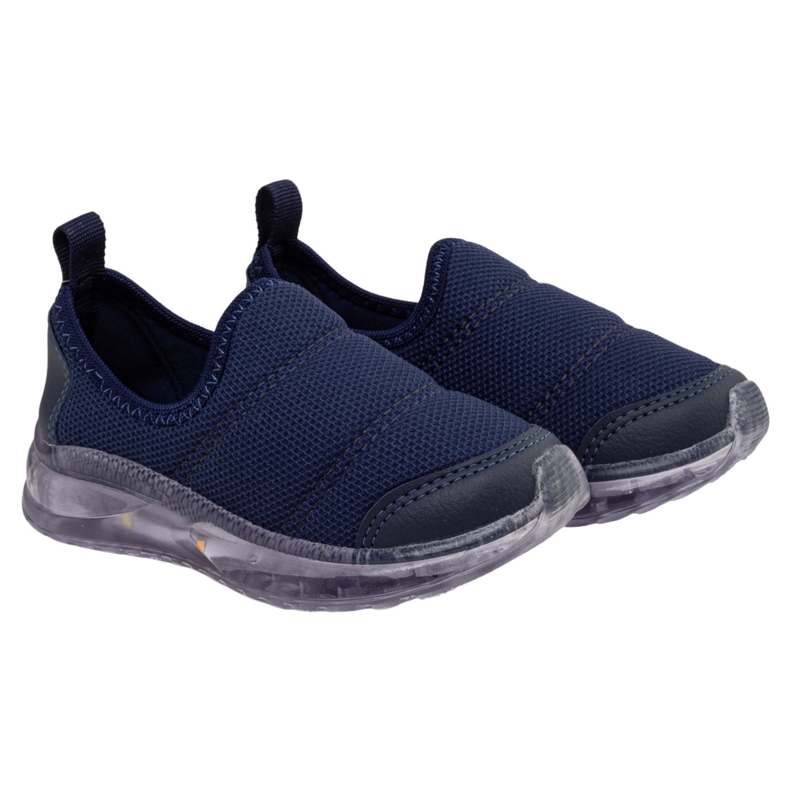 Vista 3 Infantil - Tenis Led Luzinha Tênis Masculino Minipasso preto Minipasso preto