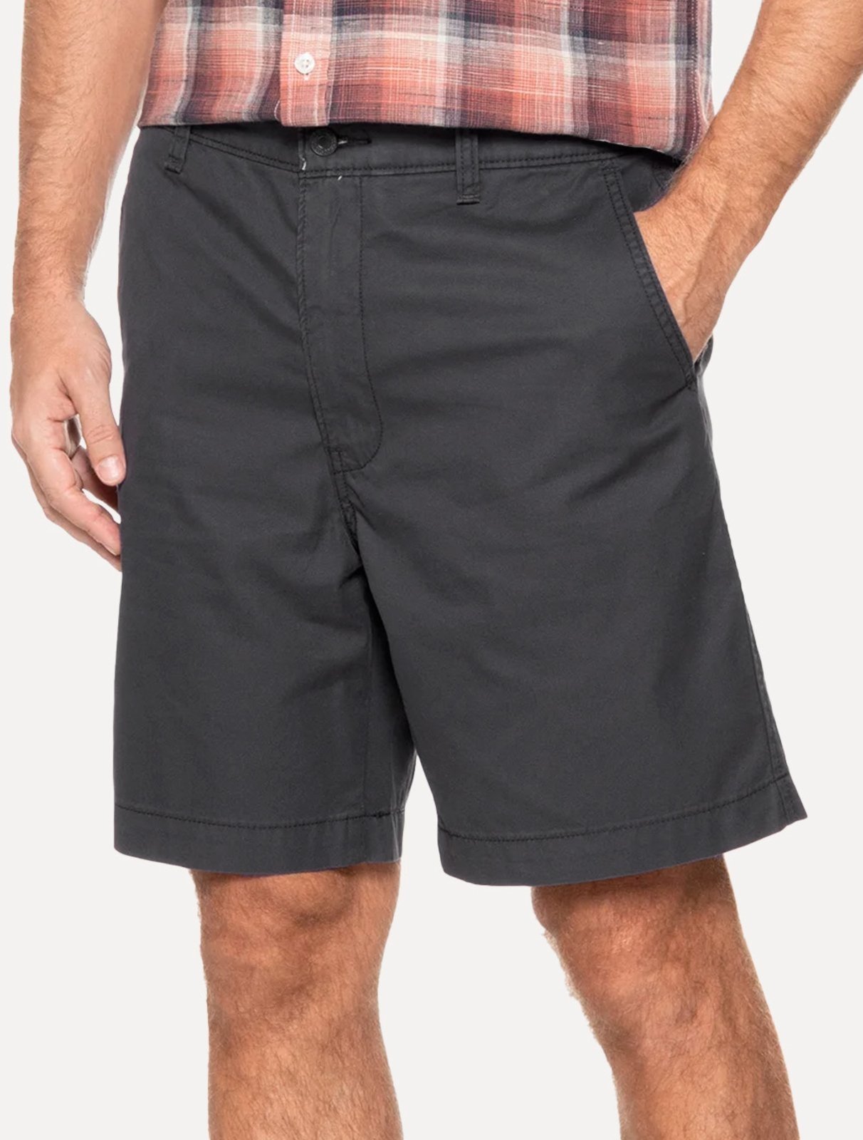 Bermuda Levis Masculina Sarja XX Chino Relaxed Short II Chumbo