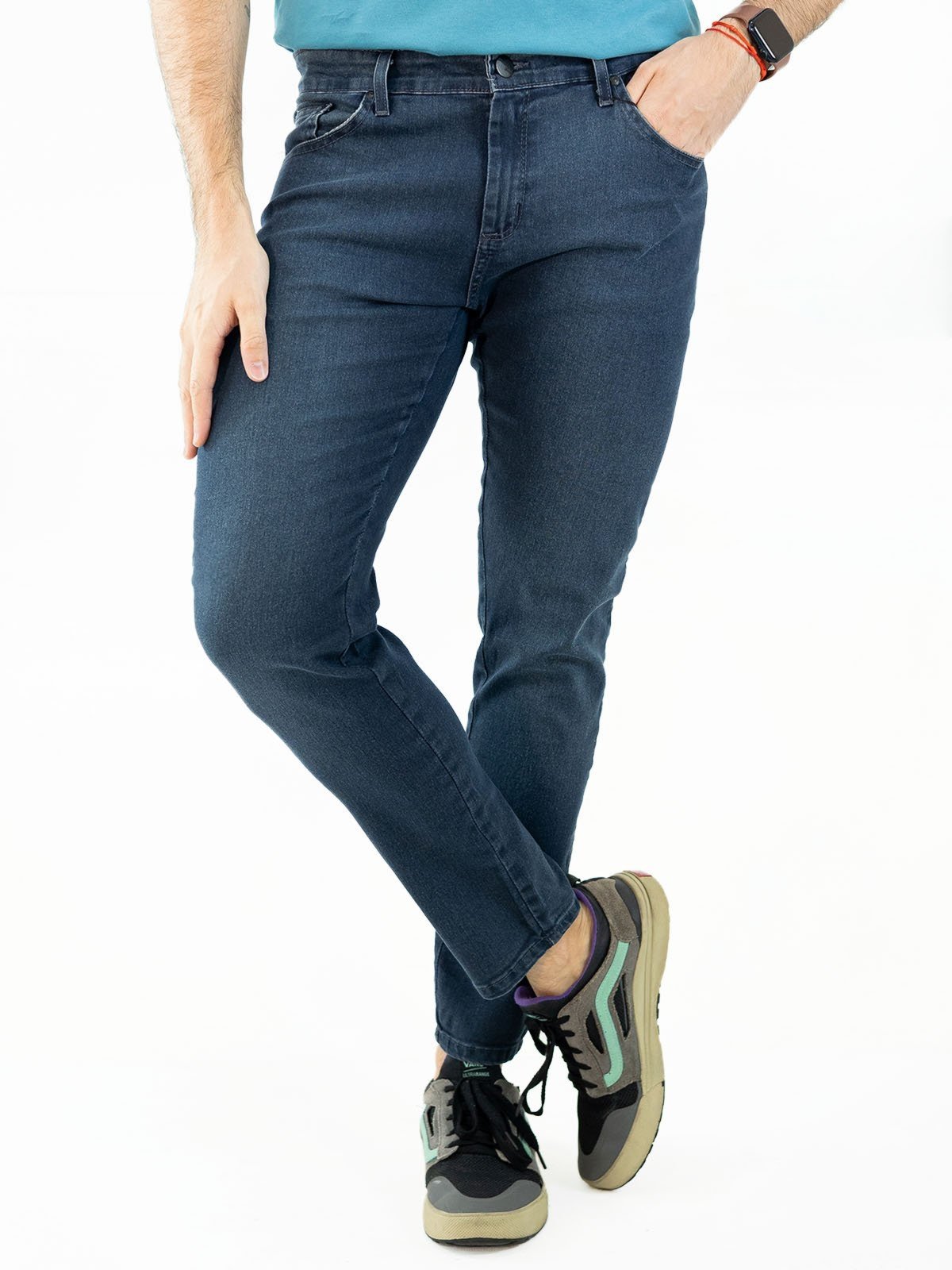 Calça Masculina Skinny Jeans Índigo Elastano Anticorpus