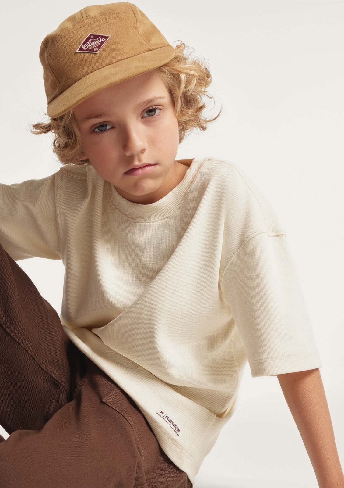 Infantil - Boné Unissex Five Panel Bordado Hering