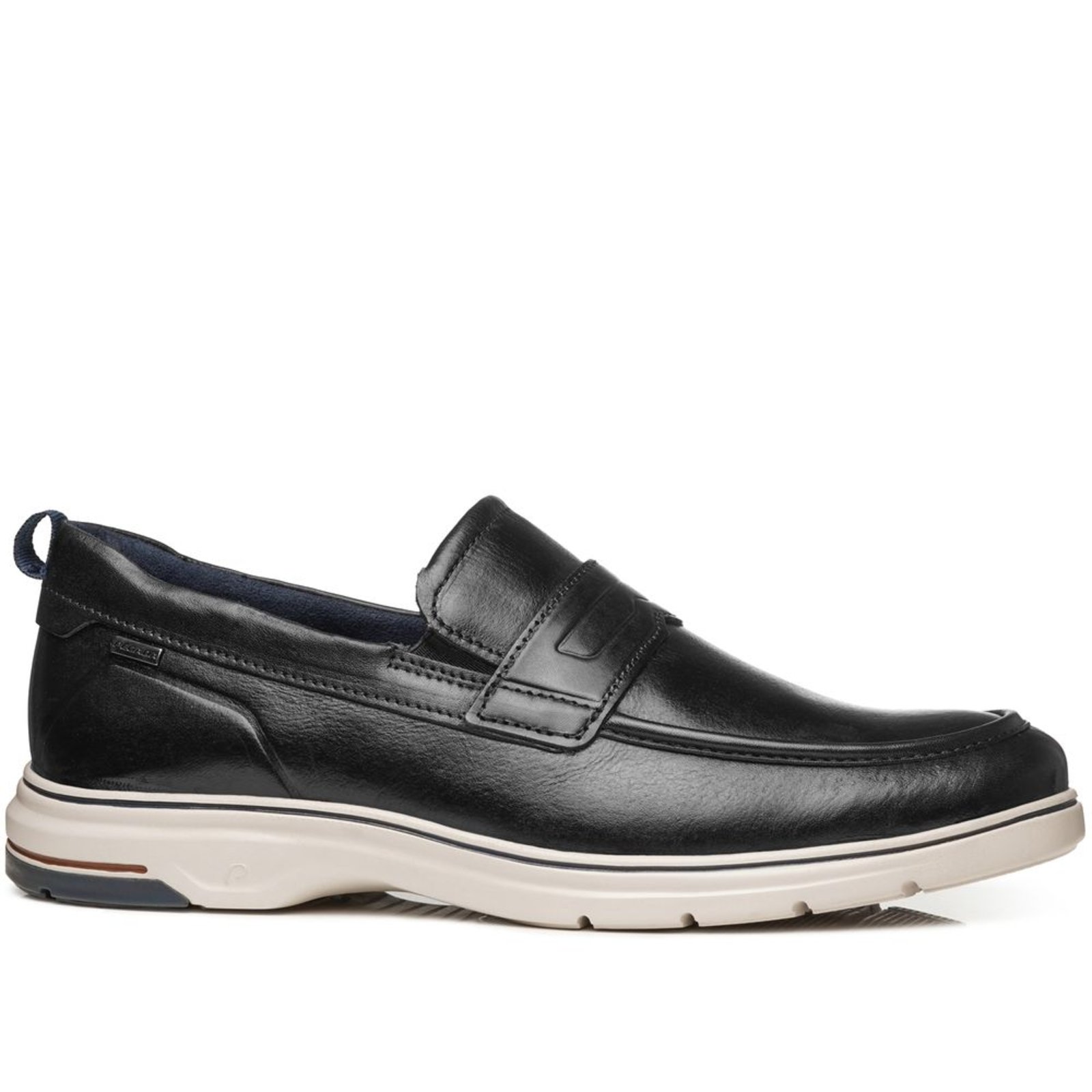 Sapato Casual Pegada Masculino em Couro Preto 127302-01 Sapato Casual Pegada Masculino em Couro Preto 127302-01 40