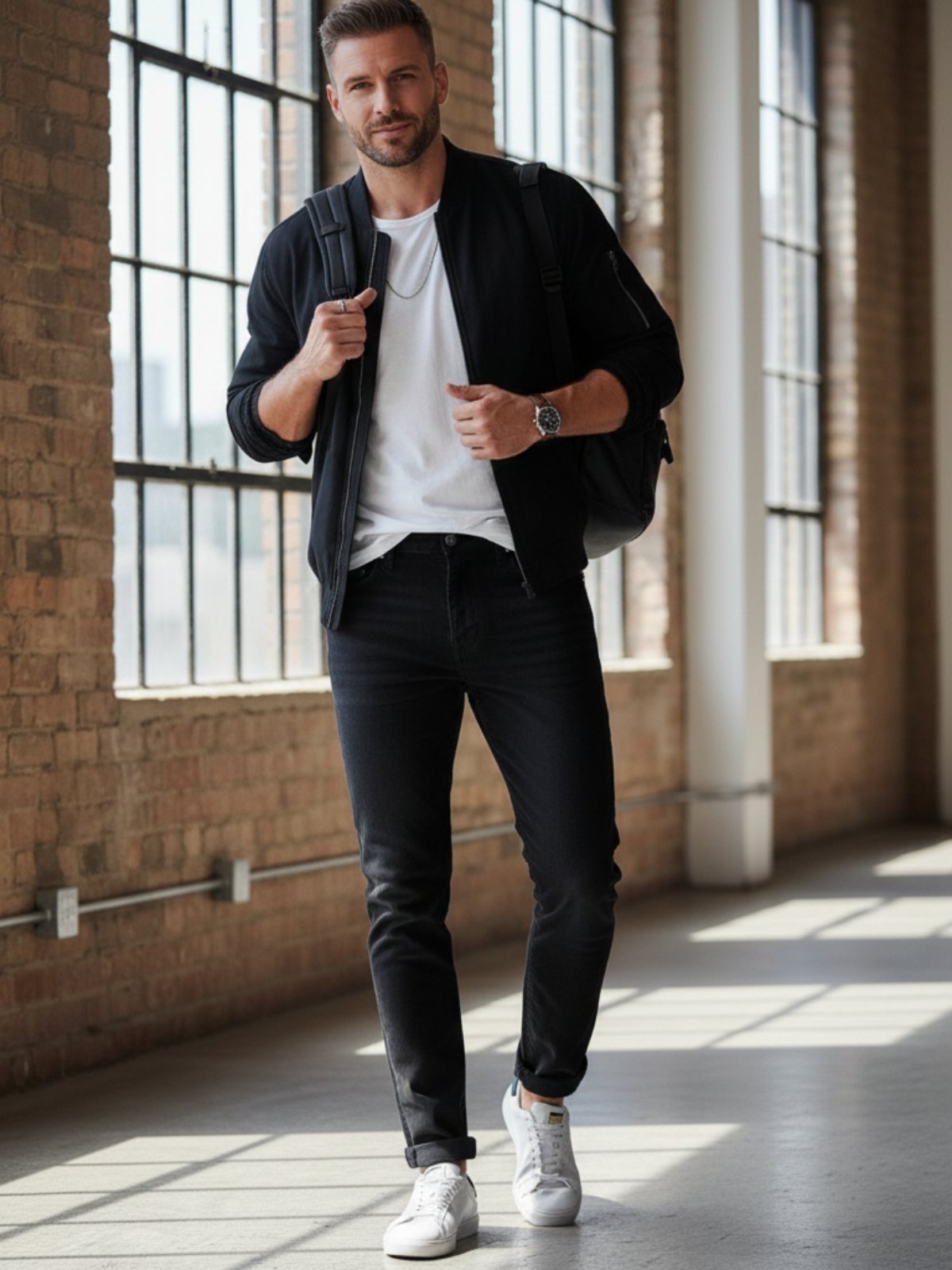 Calça Jeans 5 ESTILOS Masculina Preta Caimento Impecável, Conforto Premium e Versatilidade para Todos os Momentos