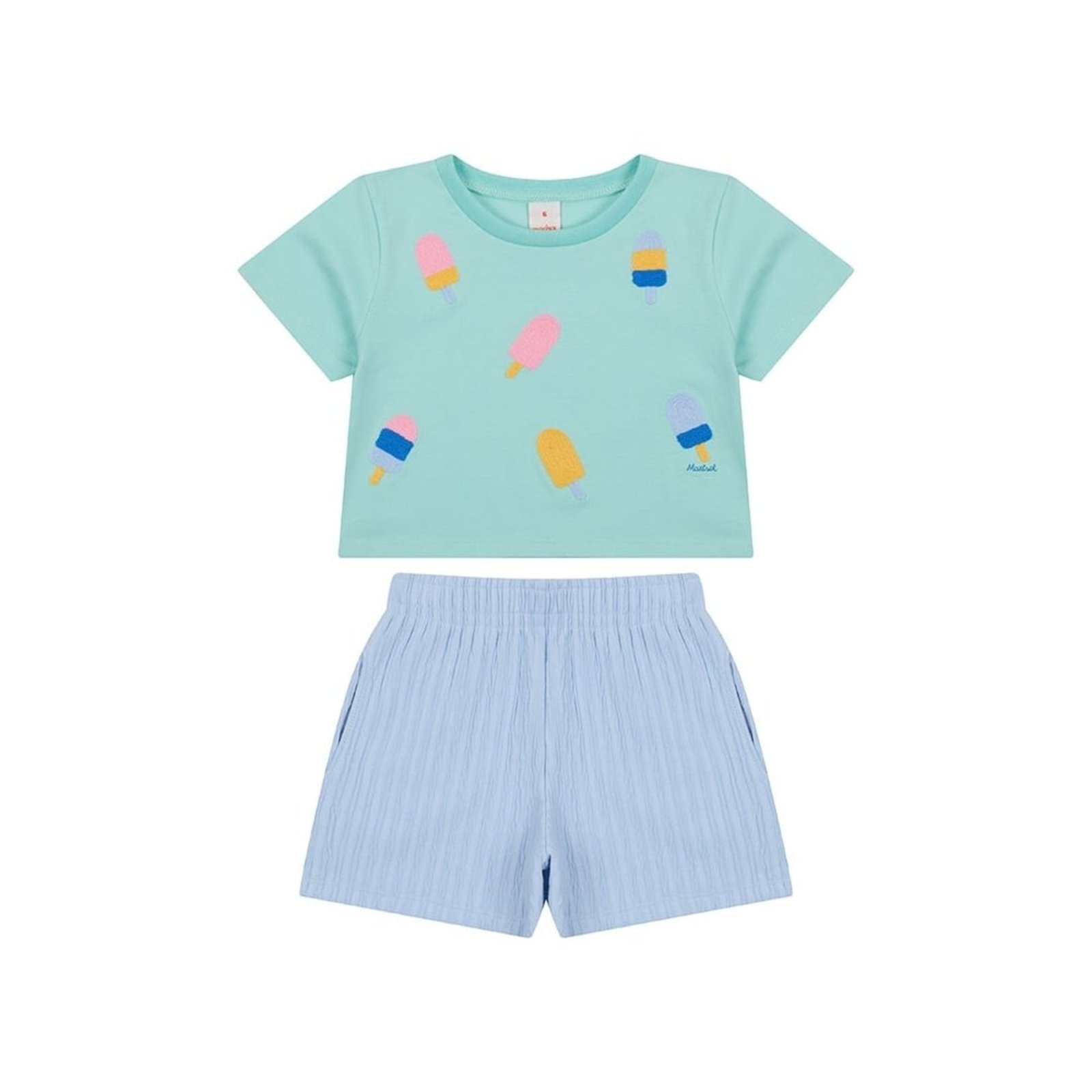 Infantil - Conjunto Curto Picolé Menina Marisol