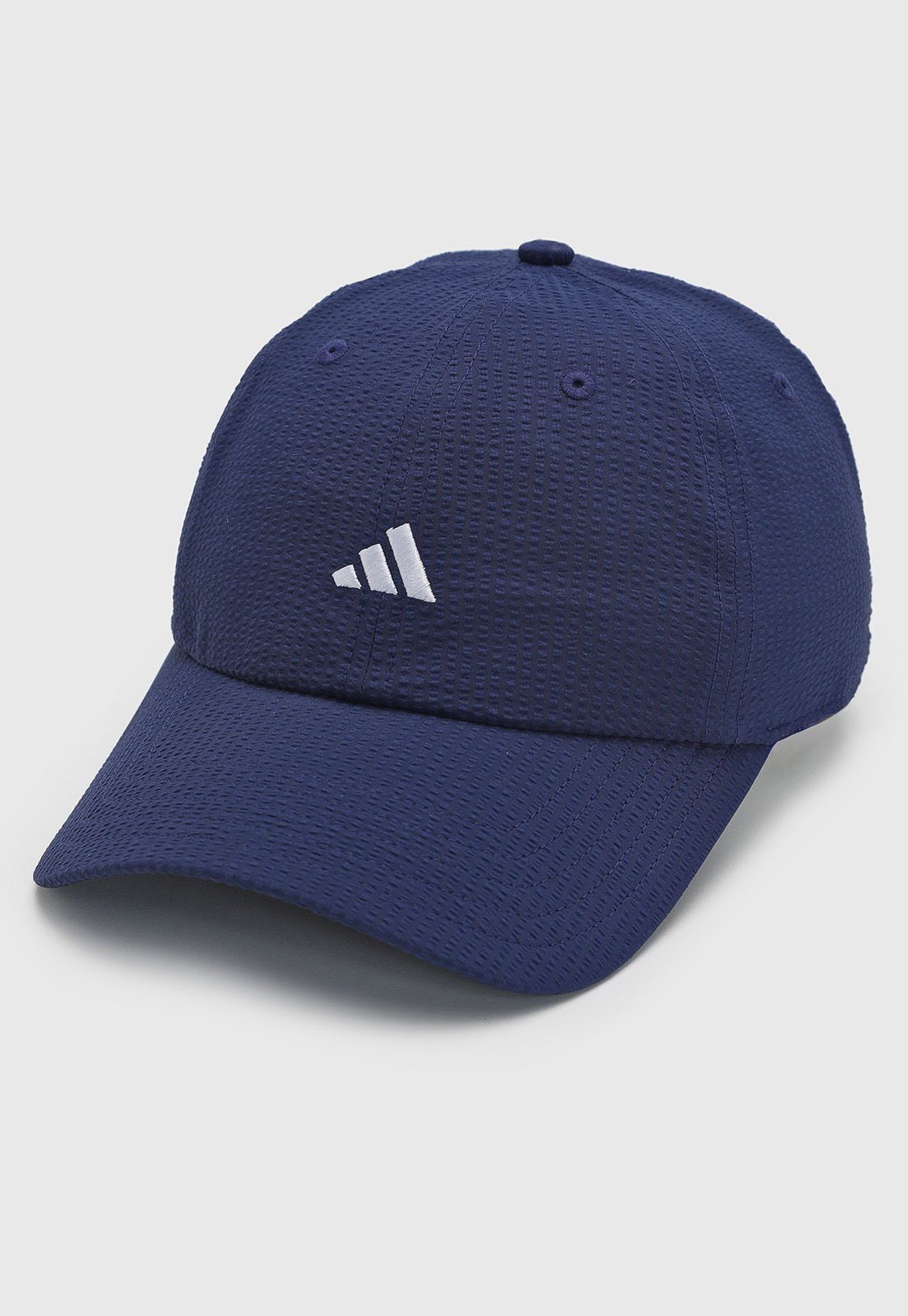 Vista 3 Boné Masculino adidas Performance Seersucker azul marinho adidas performance azul marinho