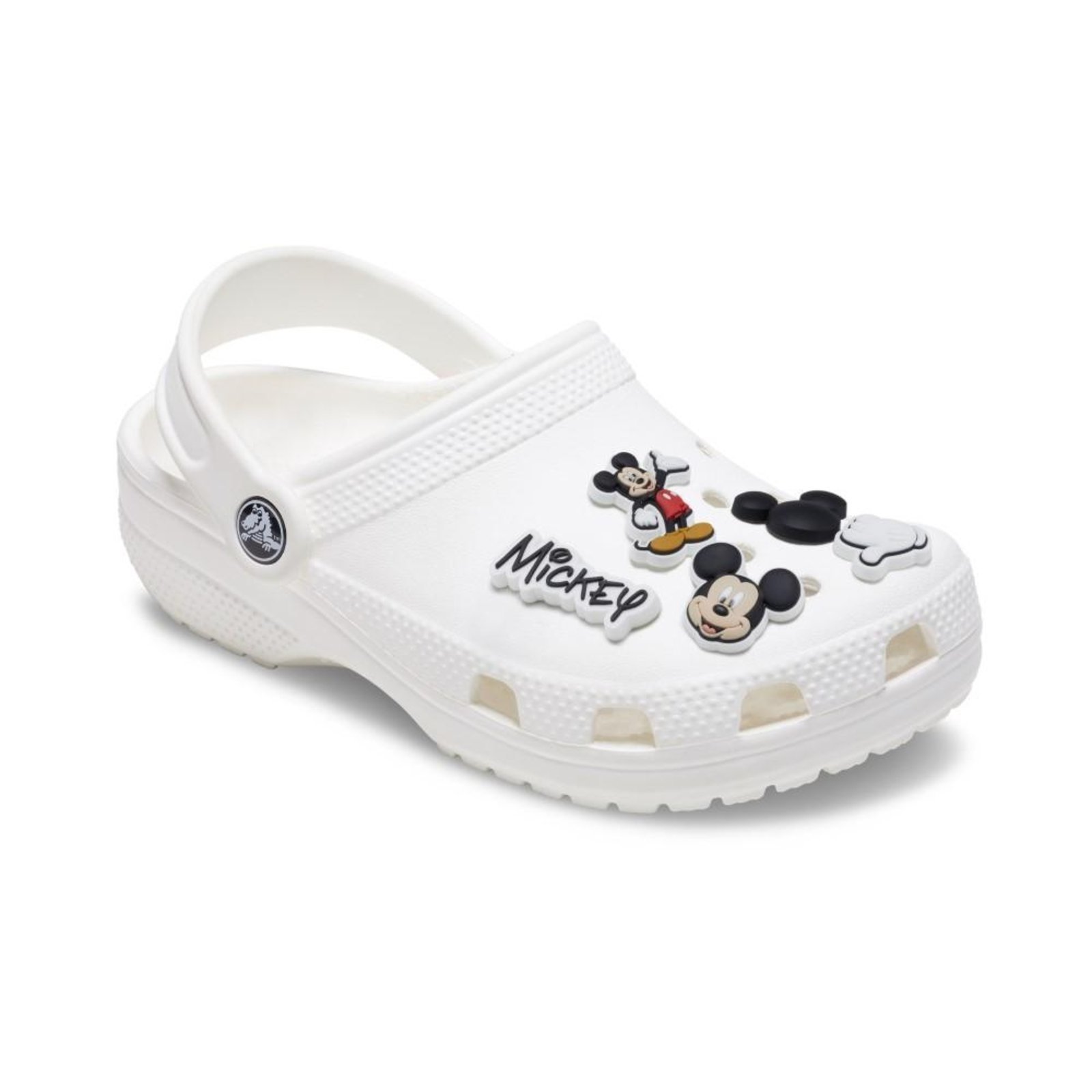 Vista 3 Infantil - Jibbitz™ Mickey Pack com 5 Peças Crocs branco