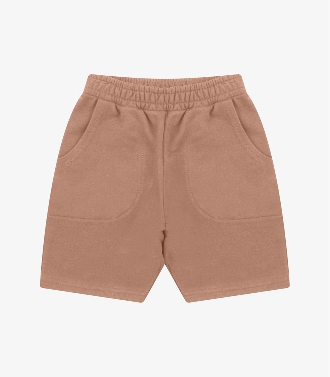Infantil - Bermuda Básica Menino Rovi Marrom