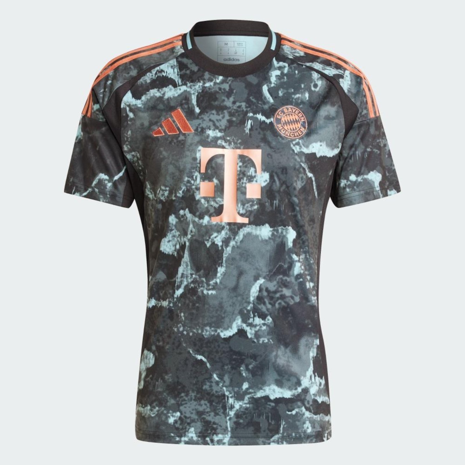 Vista 3 Camisa 2 FC Bayern 24/25 adidas Performance preto adidas performance preto