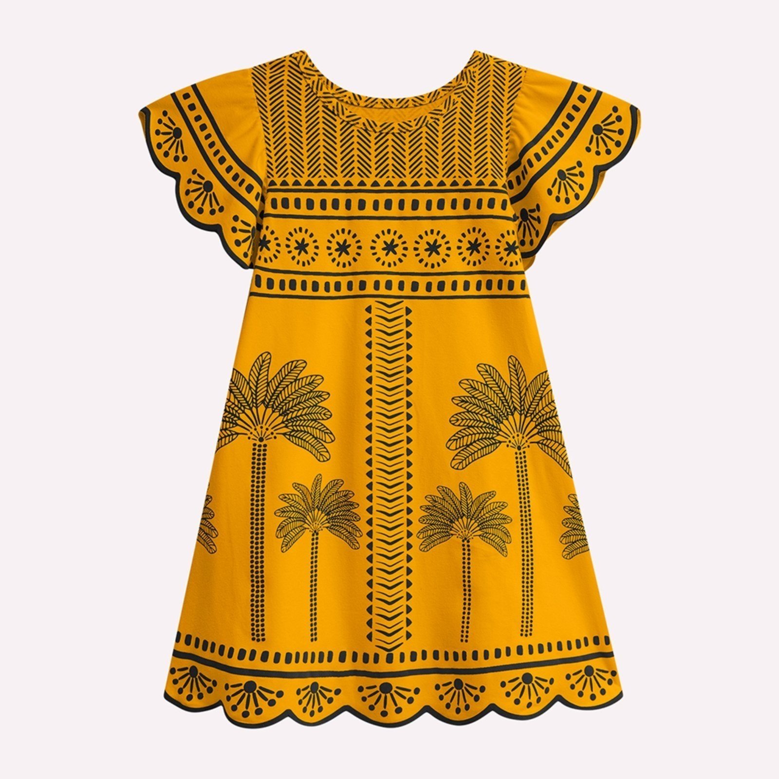 Infantil – Vestido Menina Estampa Nanai
