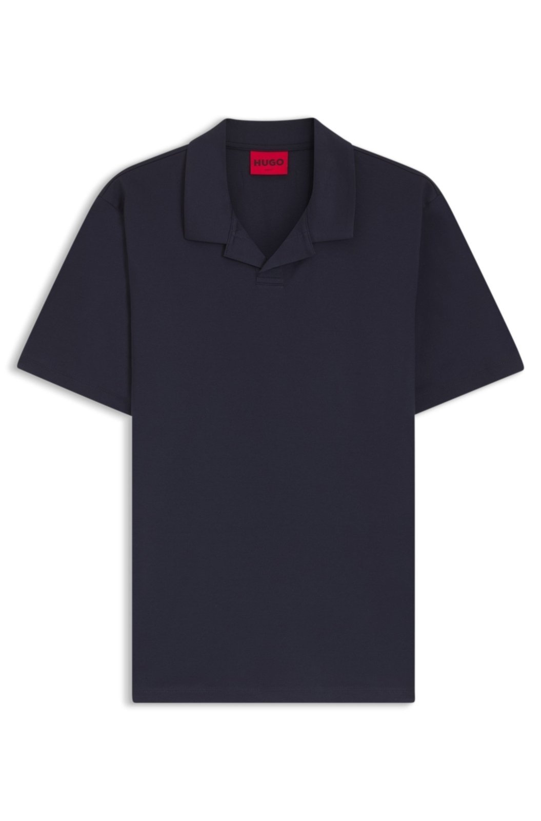 Polo De Ajuste Slim Mercerizado Com Colarinho