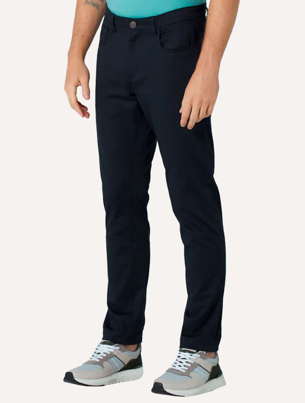 Calça Original Penguin Sarja OPBF30070 Preto