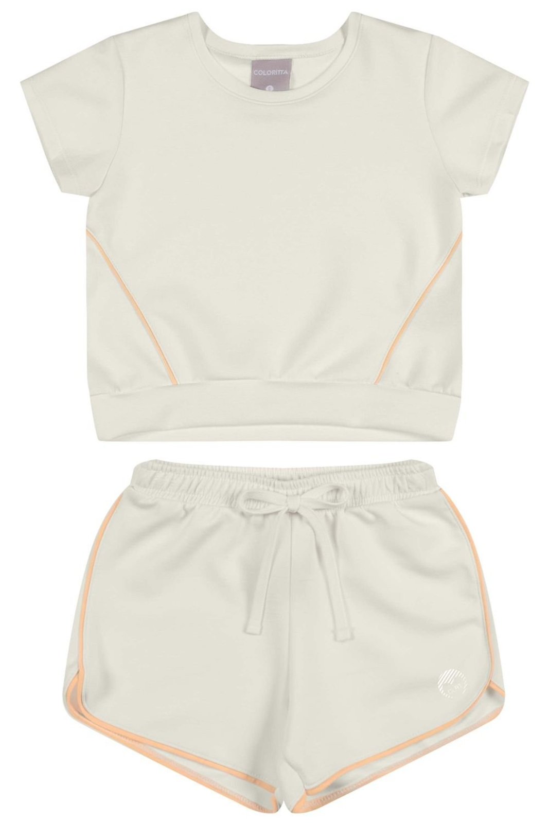 Infantil - Conjunto Menina Modal Easemove Colorittá Bege