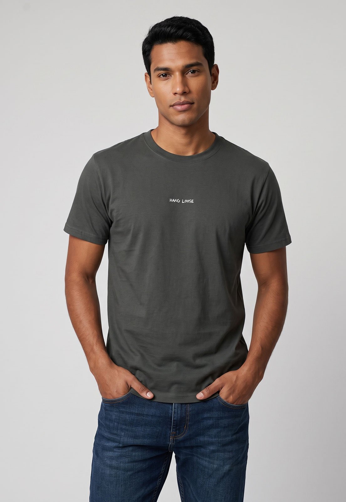 Camiseta Masculina Hang Loose Silk Craig Grafite