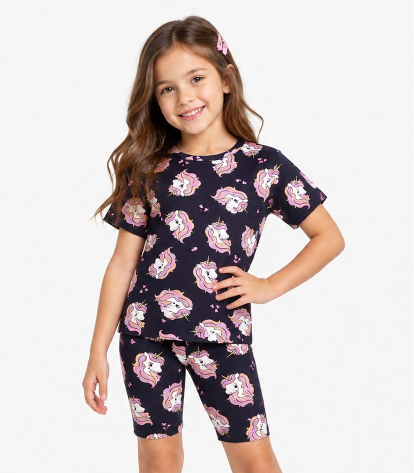 Infantil - Conjunto Camisa Com Ciclista Select Azul