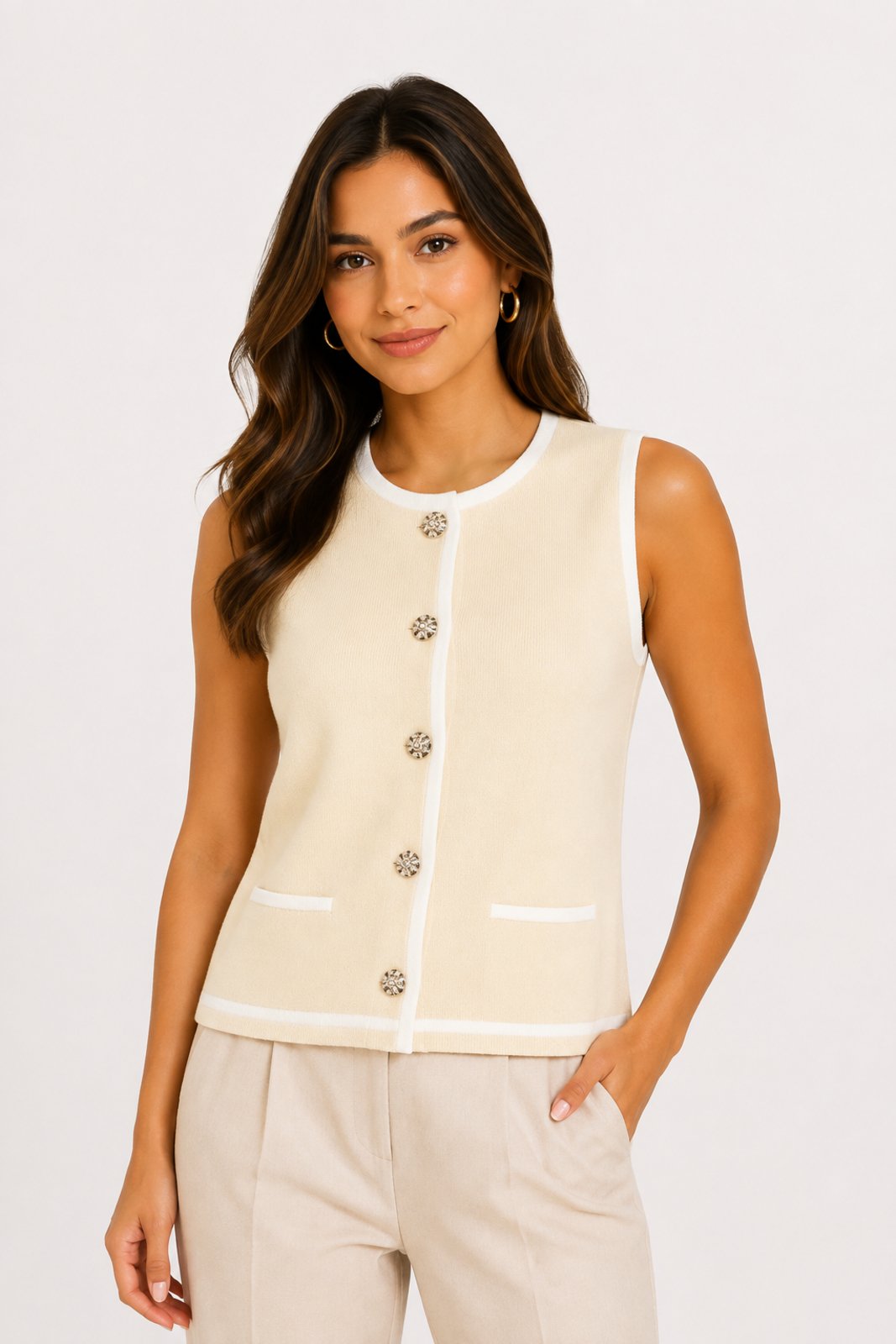 Regata D Bell Outlet Fashion Tricot Off White