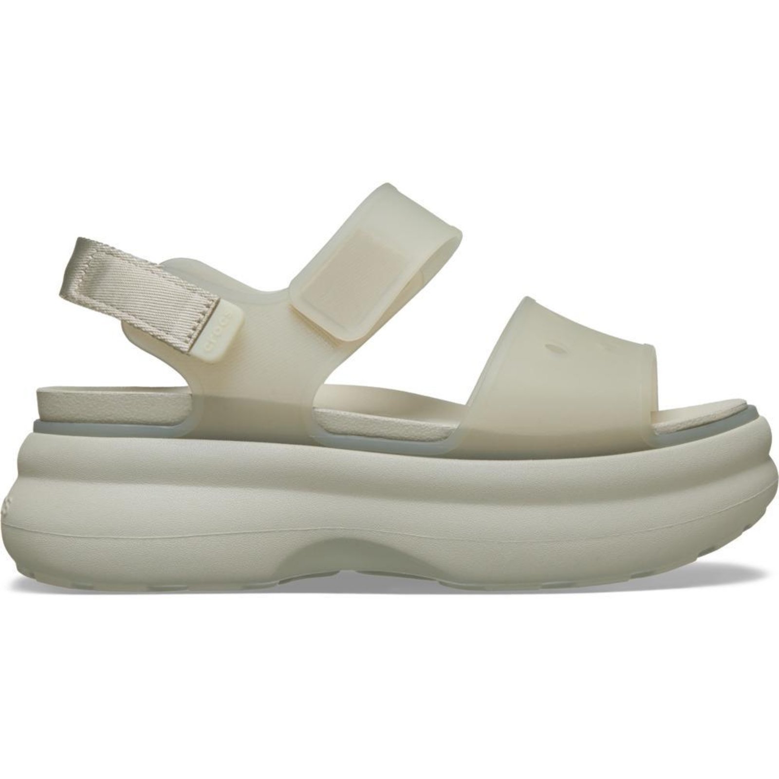 Sandália Crocs Soho Frosted Y Strap Sandal Meteor Bege
