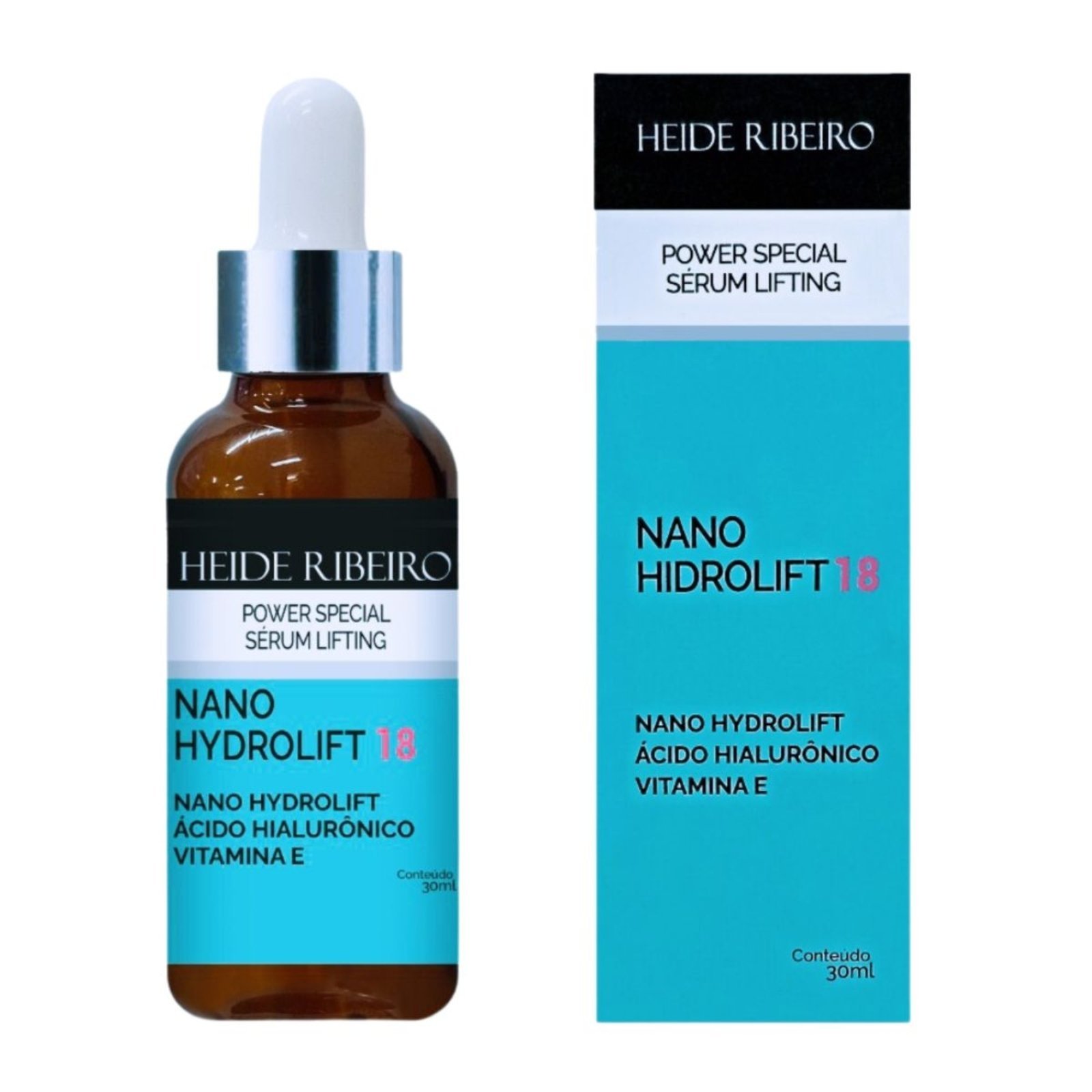 Sérum Nano Hydrolift 18 Heide Ribeiro Liftyng Tamanho:30ml