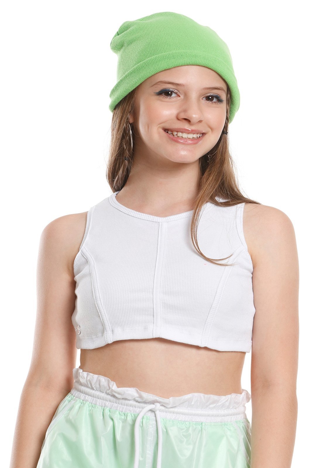 Vista 3 Infantil - Top Poah Noah 16 Banana Danger branco Banana Danger branco