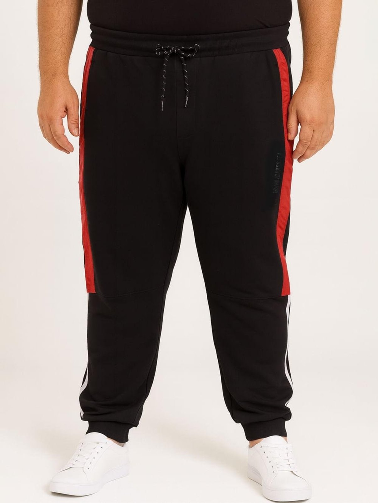Calça Moletom Gangster Plus Size Masculina PRETO