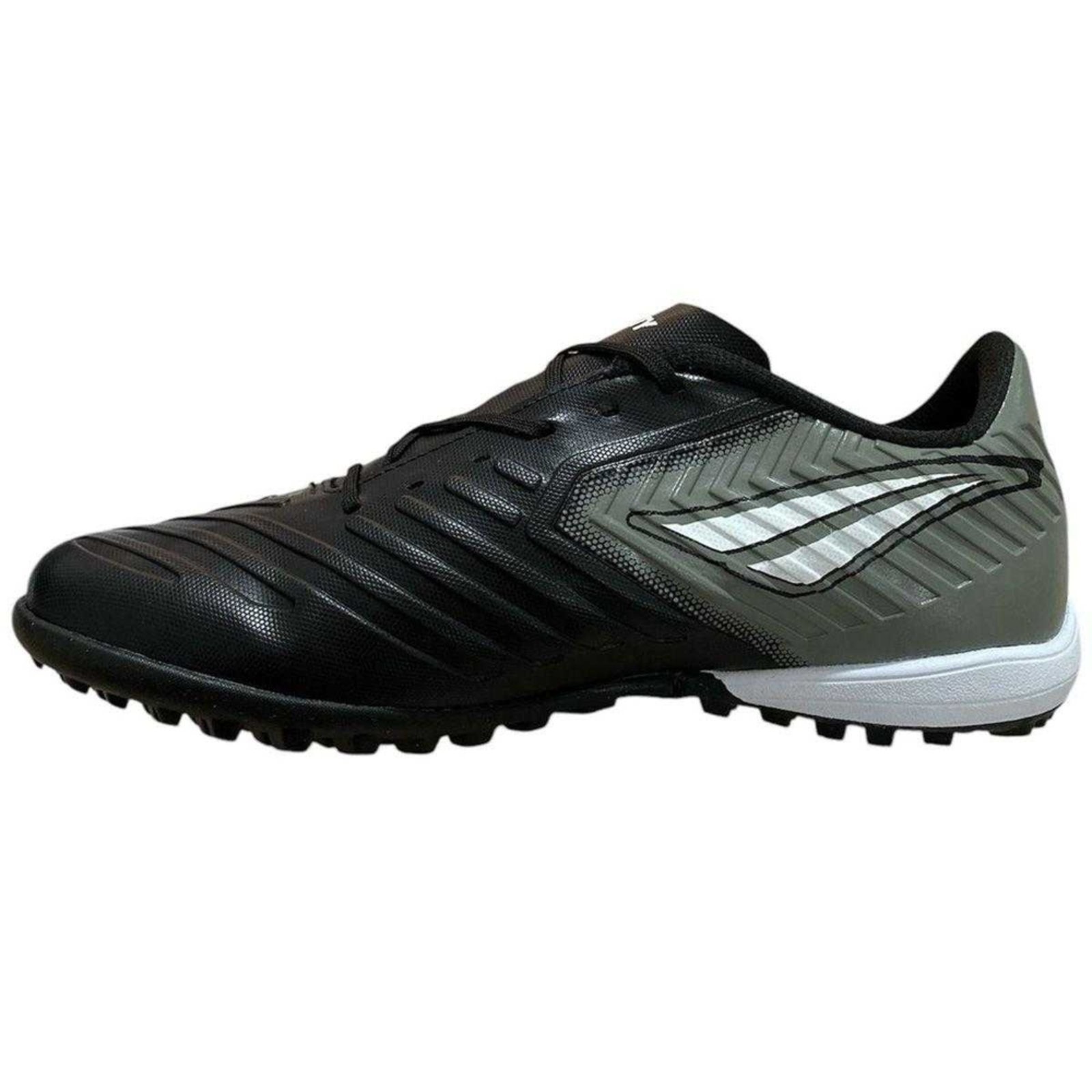 Vista 3 Chuteira Society Penalty Digital Y2 preto Penalty preto