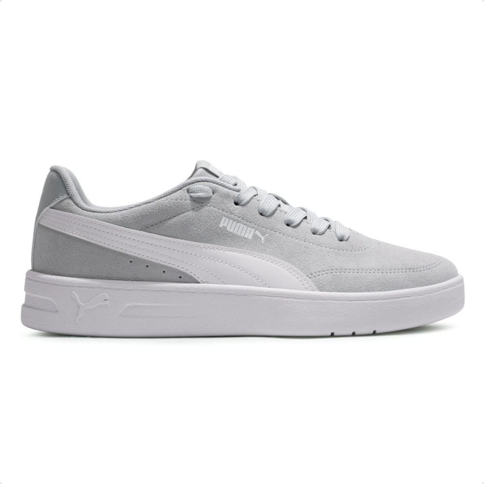 Tênis Puma Court Classic Clean Bdp SD Masculino Cinza