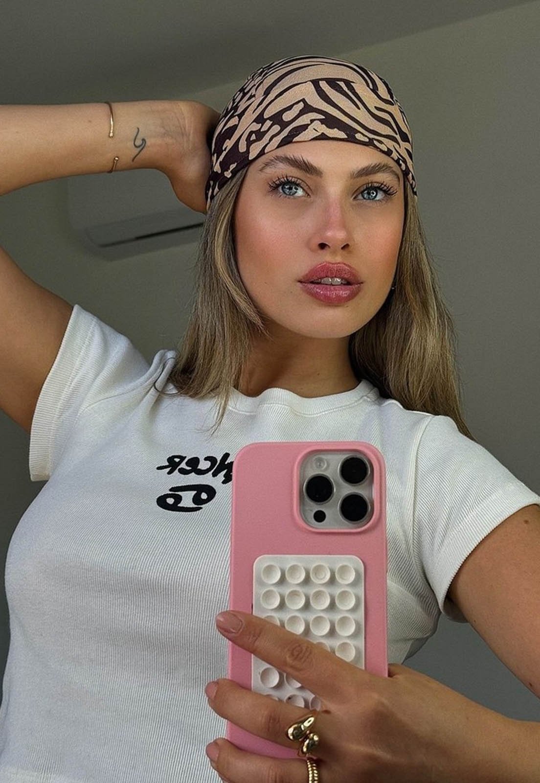 cropped baby tee cancer Off White