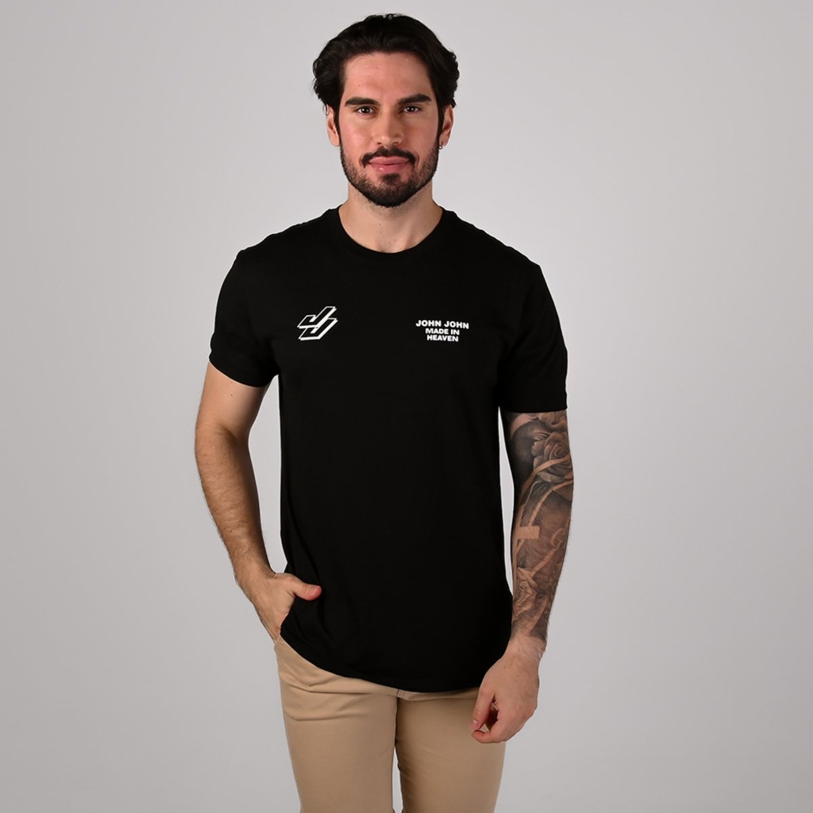 Camiseta John John Best Life Preta