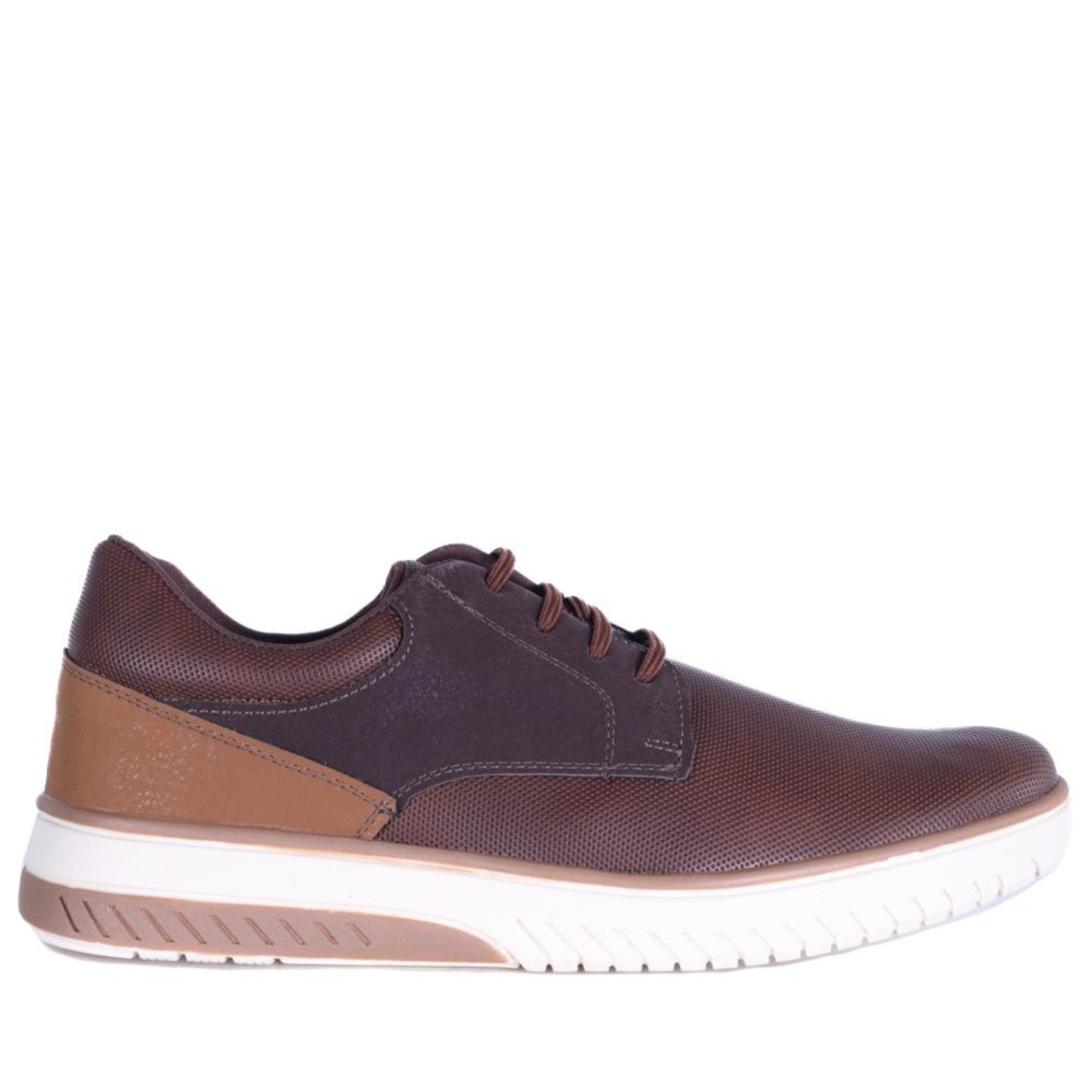 Sapatênis Masculino Zariff Texturizado Challenger 11.006 Canela Incolor