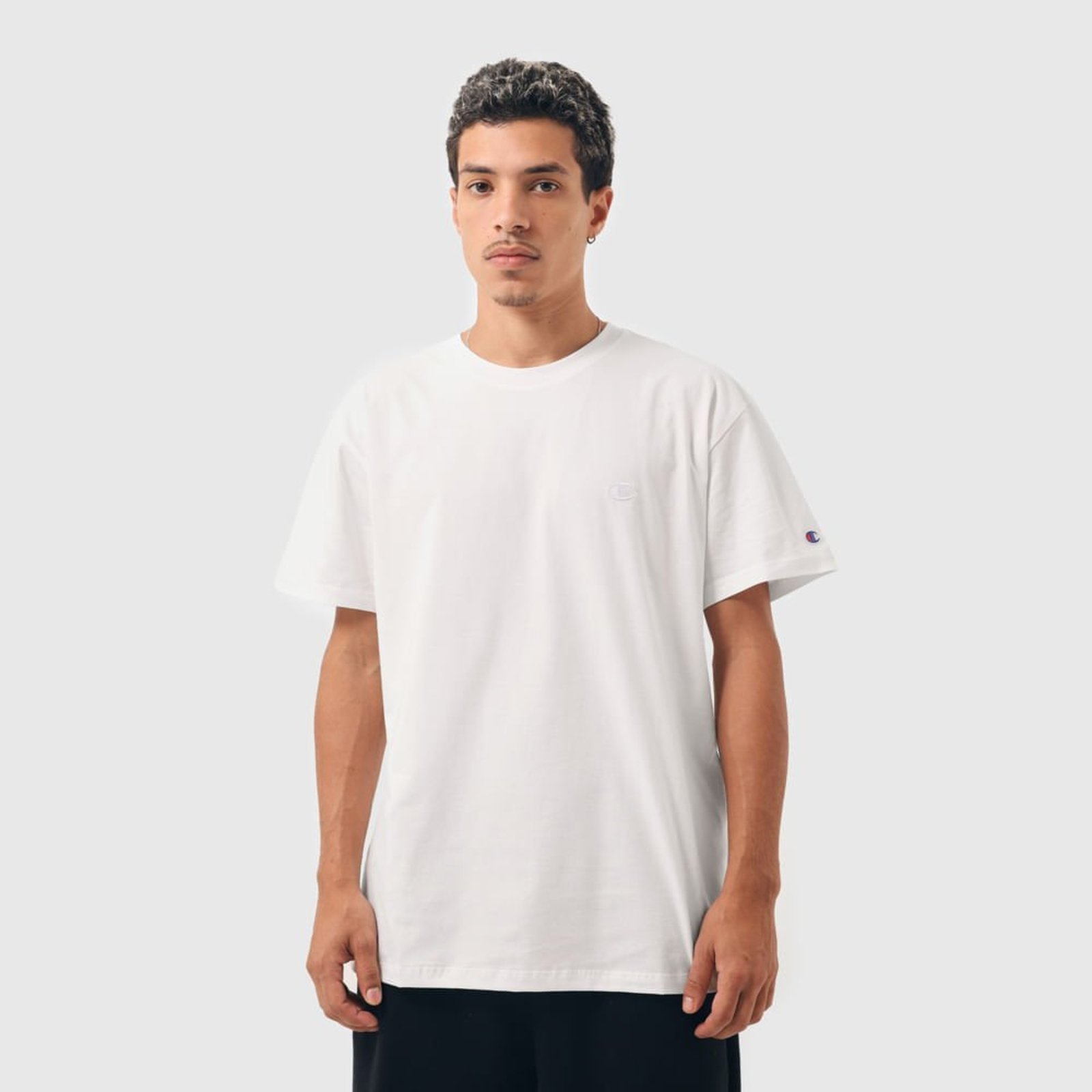 CAMISETA CHAMPION ATHLETIC LOGO C EMB