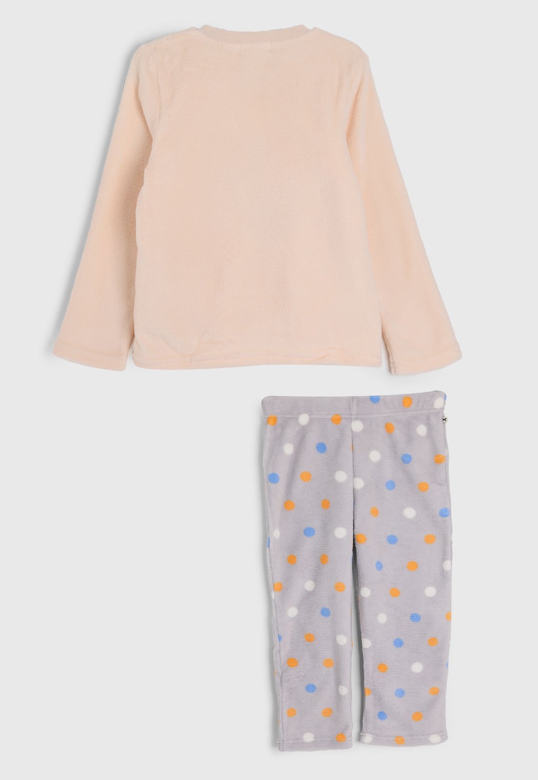 Vista 3 Pijama de Moletom Hering Plush Hering Kids laranja Hering Kids laranja
