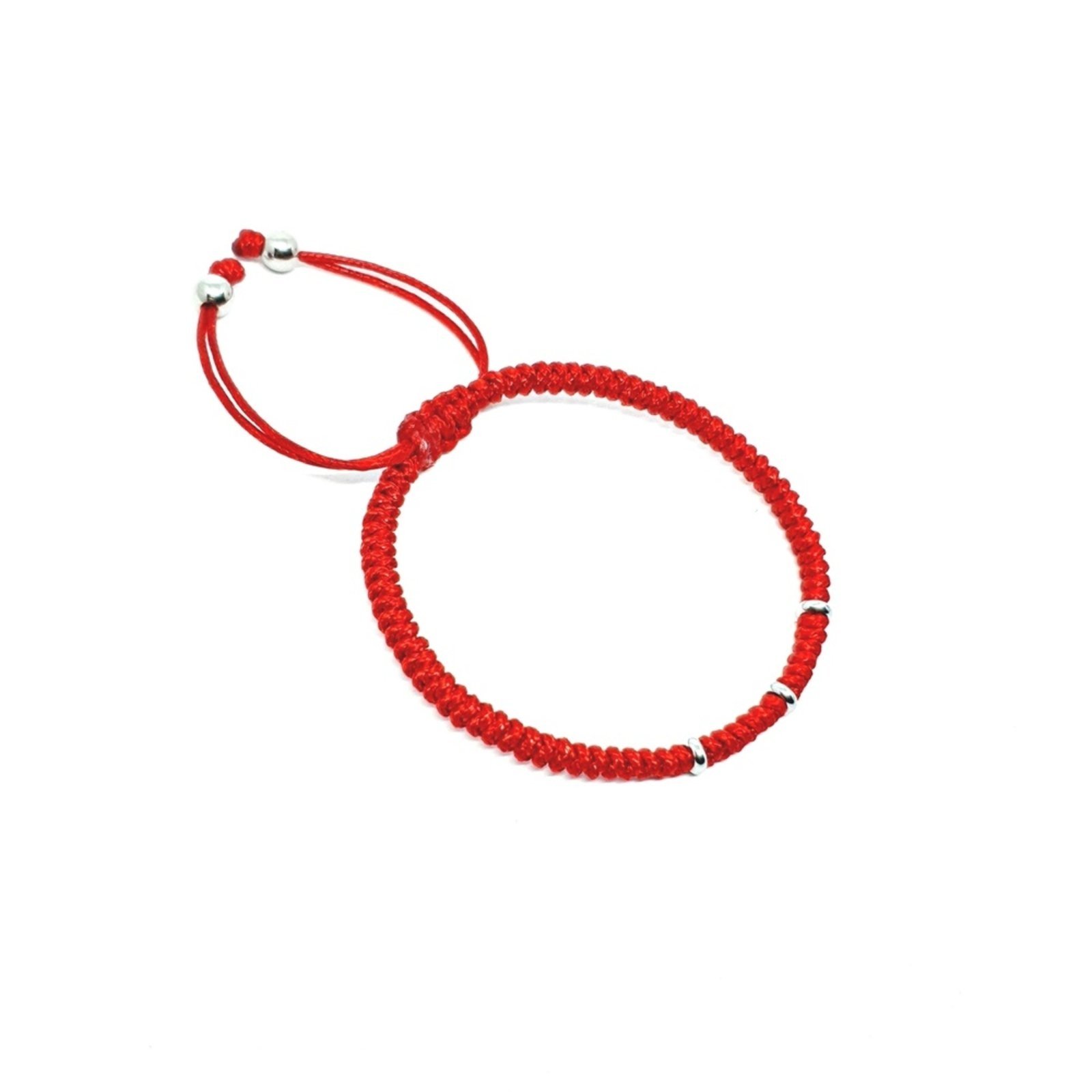 Pulseira de Corda Snake Colors Red