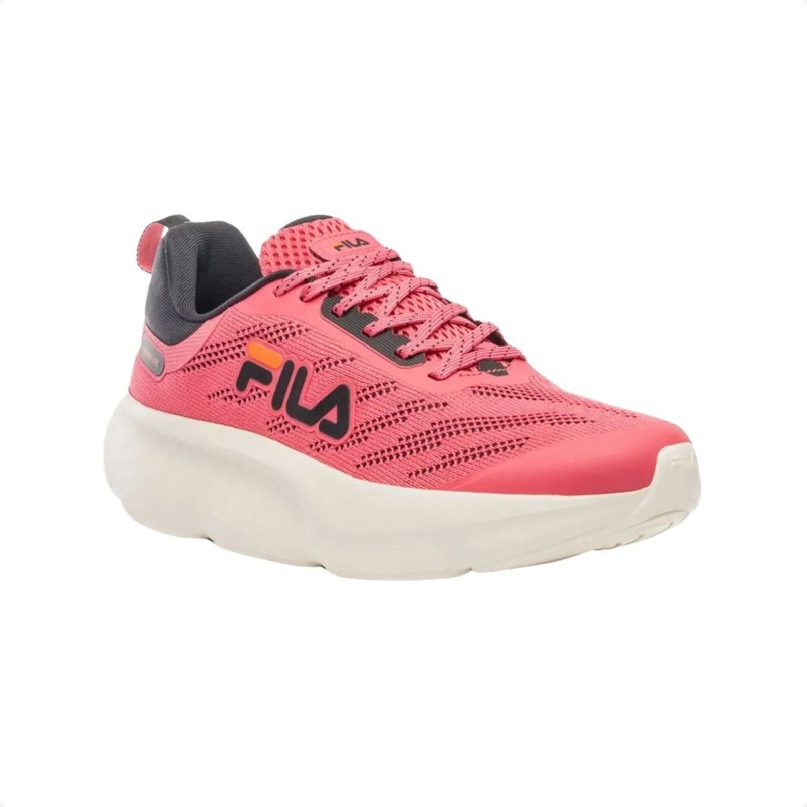 Vista 3 Tênis Running Feminino Fila Maxxi Lite Rosa pink rosa Fila pink rosa