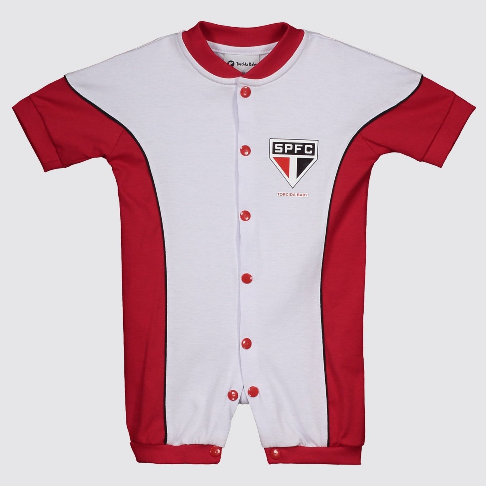 Infantil - Macacão Meia Malha Curto São Paulo