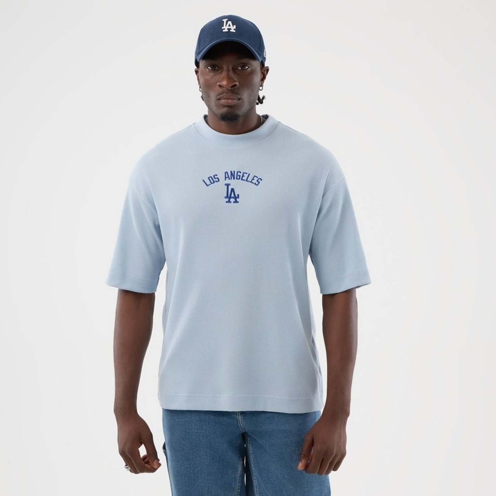Camiseta New Era Regular Los Angeles Dodgers Azul