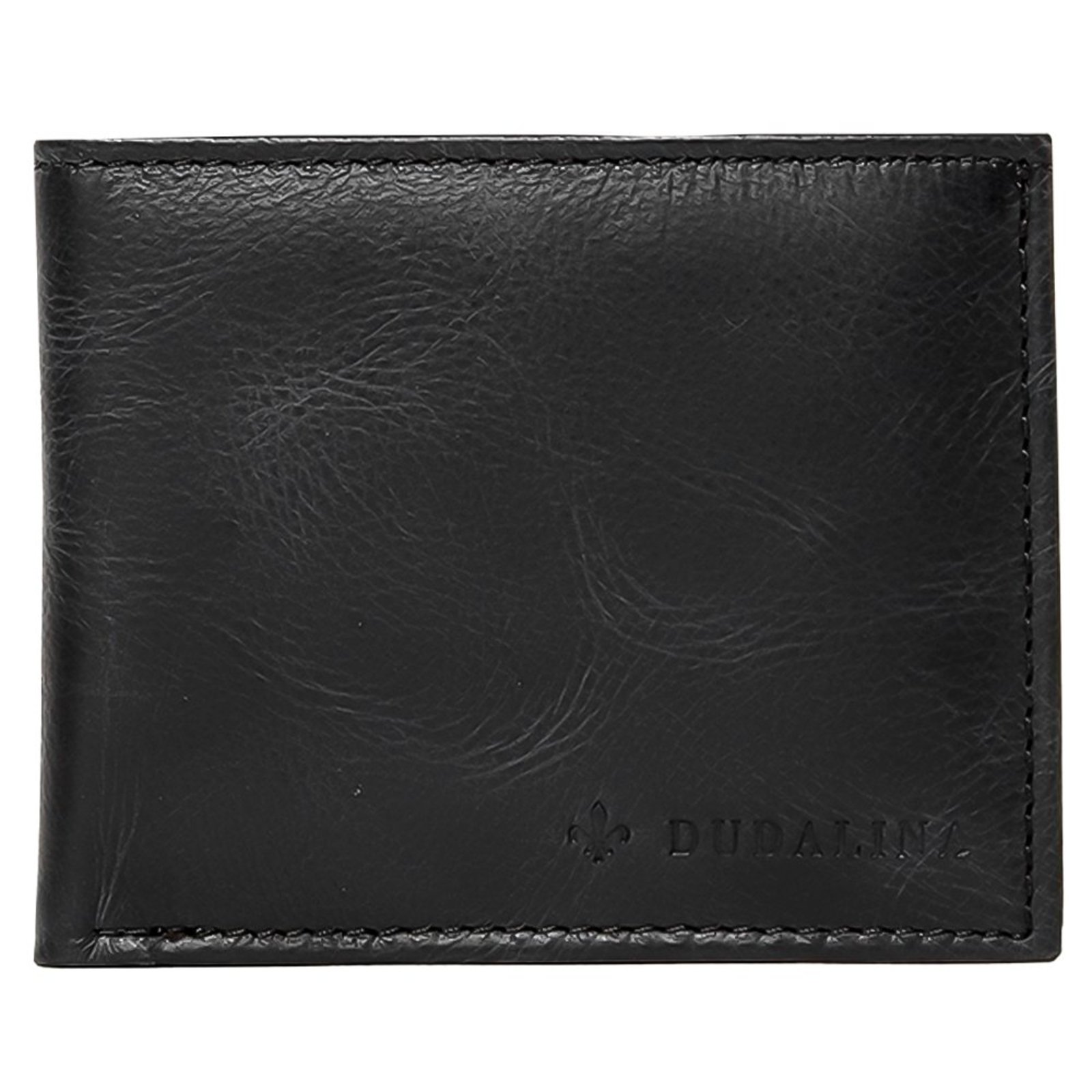 Carteira de Couro Dudalina Basic Pr27 Preto Masculino