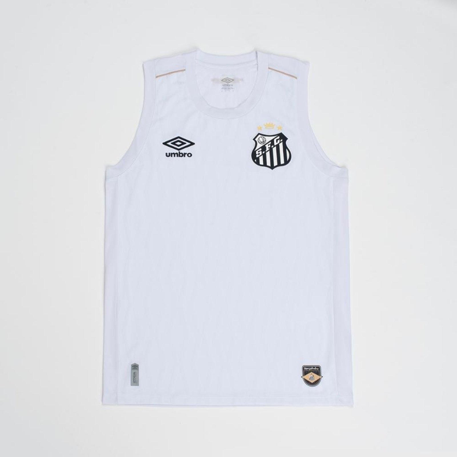 Regata Masculina Umbro Santos Home 2026 (Basquete) Incolor