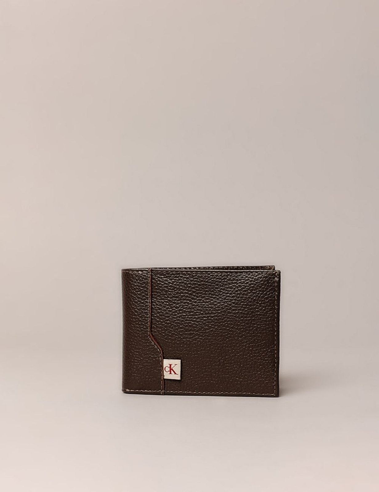 Carteira Calvin Klein Jeans Etiqueta Ck - Cafe Calvin Klein Jeans