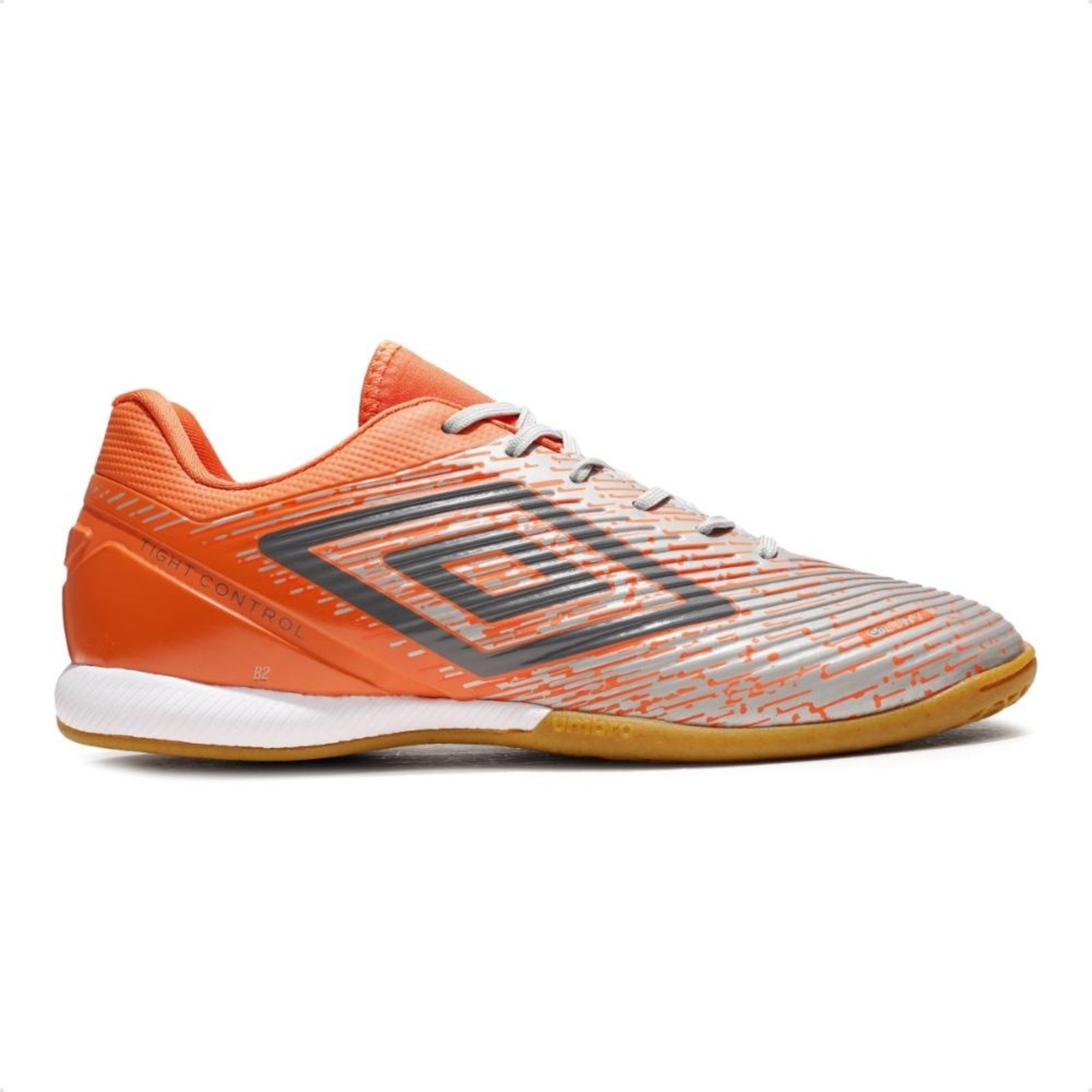 Chuteira Futsal Umbro Gravity Masculino Cinza