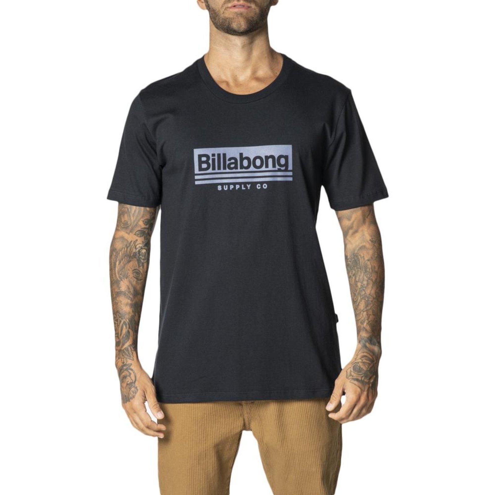 Camiseta Billabong Walled WT23 Masculina Preto