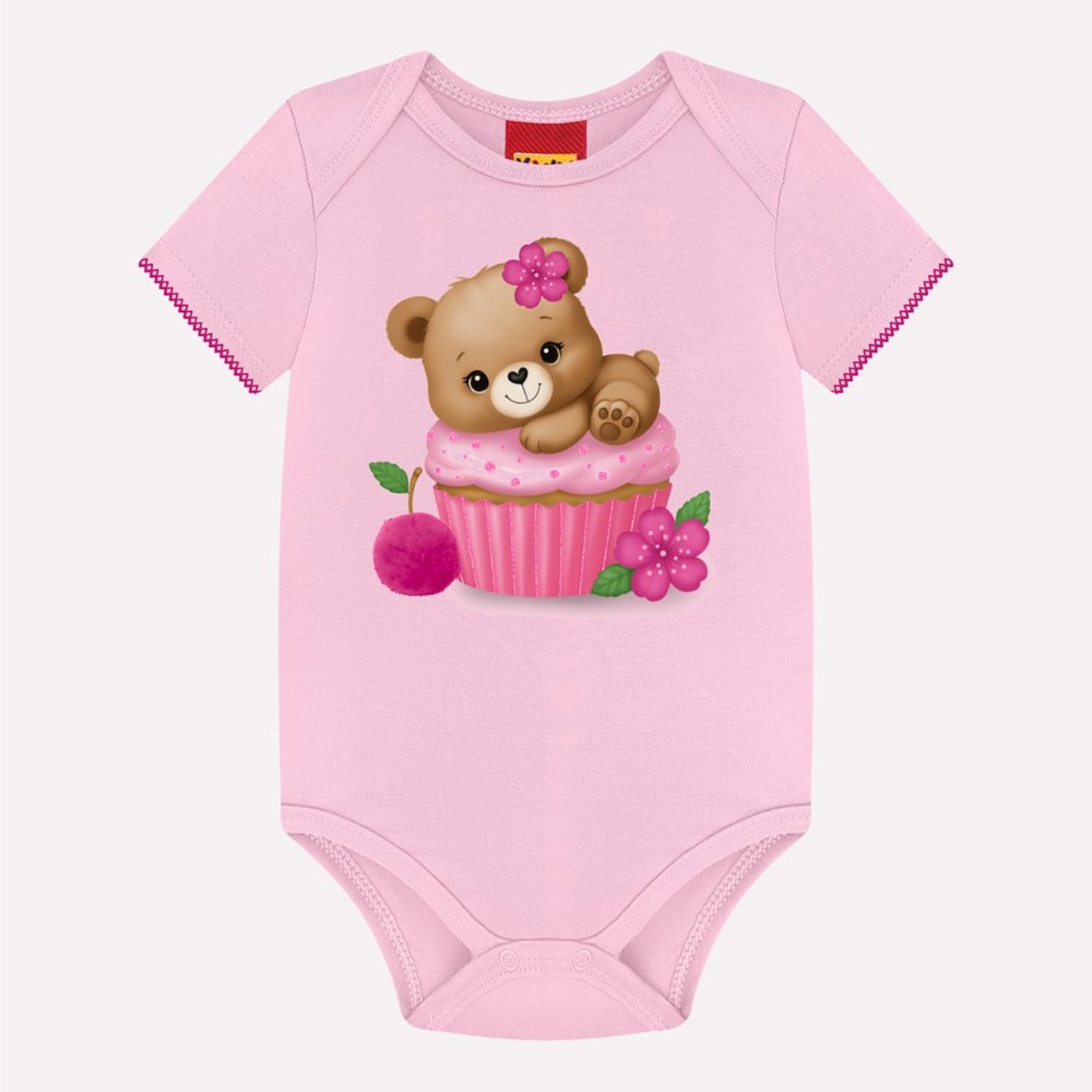 Infantil - Body Menina Ursinho Kyly