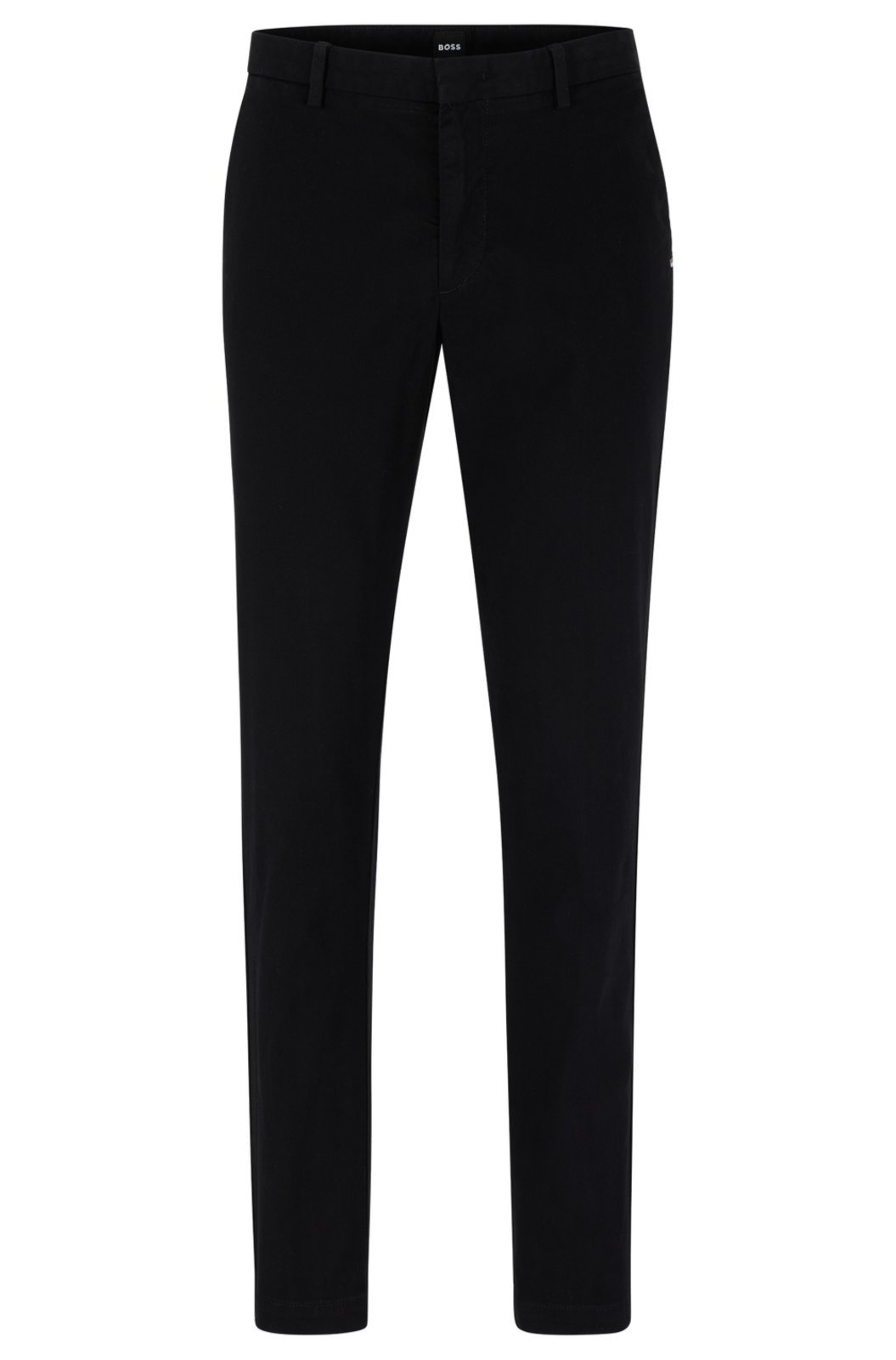 Calças Chino Slim-Fit Em Gabardine Stretch