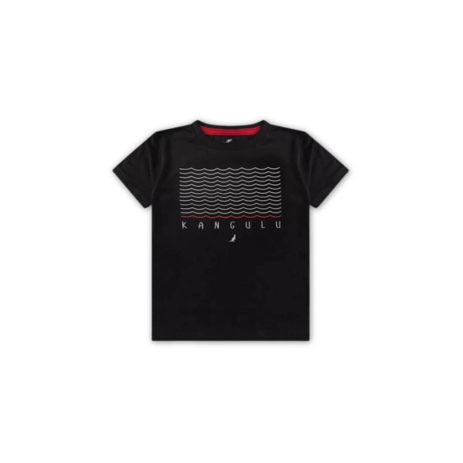 Vista 3 Infantil - Conjunto Menino Verão Ondas Kangulu ROSA AZUL KIDS preto ROSA AZUL KIDS preto