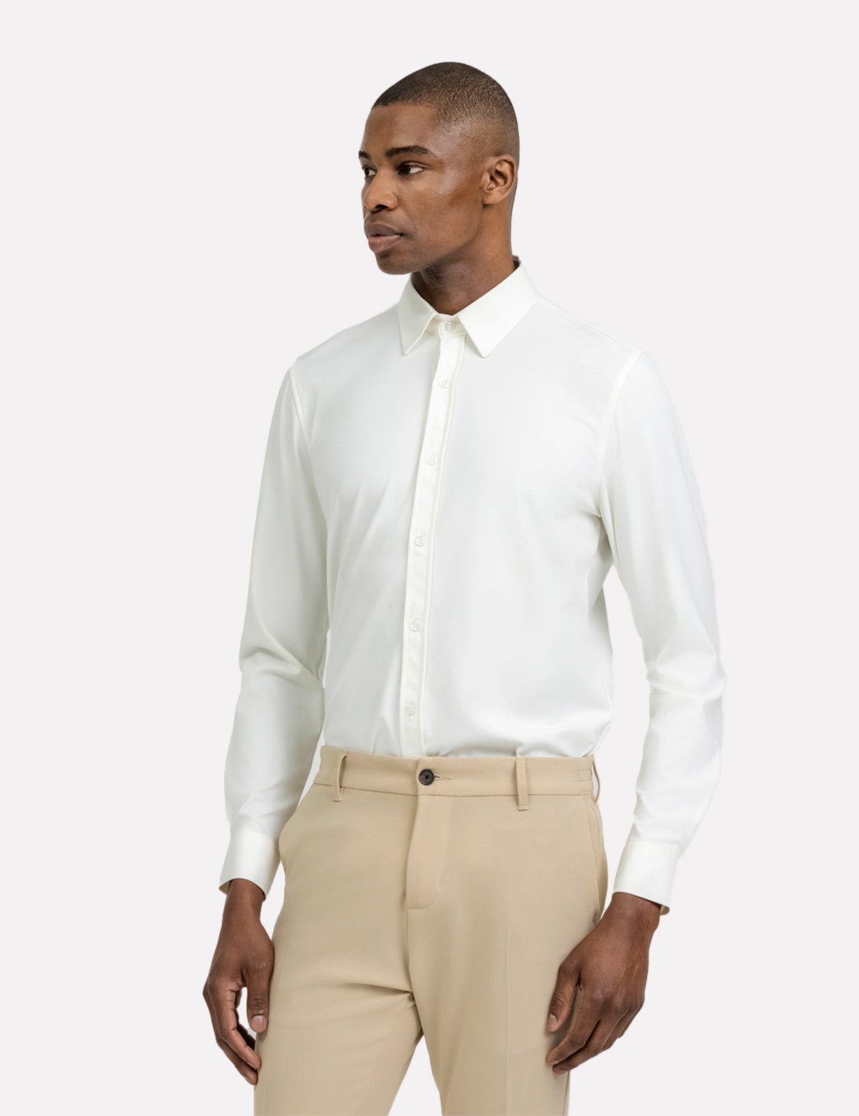 Camisa K&J Black Regular CS24302 ML Branca