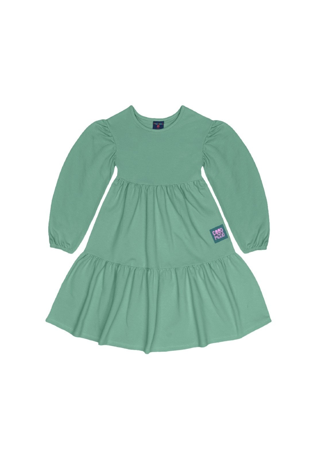 Infantil – Vestido em Molecotton Guloseima Verde