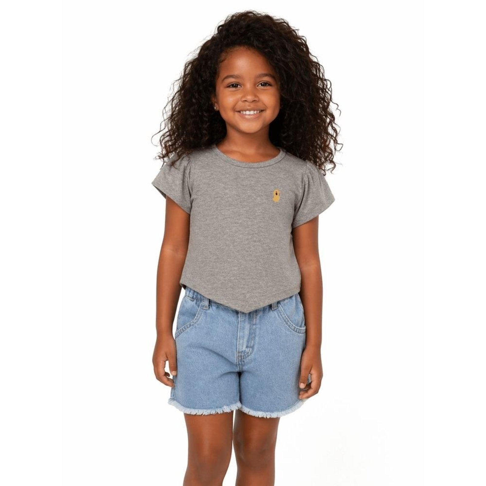 Infantil - Blusa Menina Conforto Alphabeto