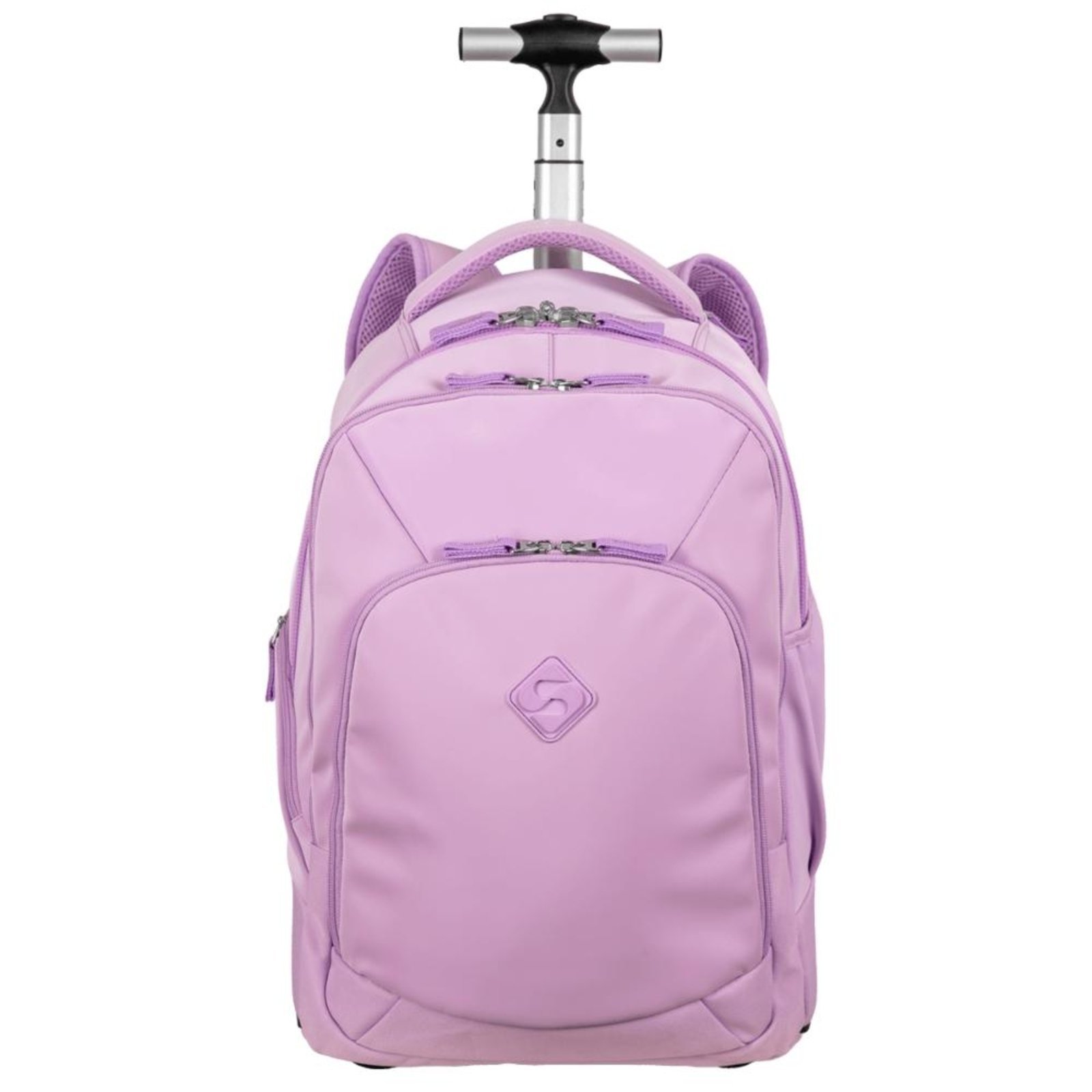 Vista 2 Infantil - Mochila com Carrinho Sestini Rolling 2 Comp Lilás Pérola roxo Sestini roxo